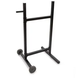 Perel Stativ für Anzeigetafel WC201, 108 x 18,5 cm, mit Rollen, Schwarz