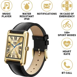 ICE-Watch ICE Smart TKS 2.0 Rectangular 1.41 Gold Black