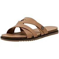 ESPRIT Damen modischer Slipper, Taupe, 36 EU - 36 EU
