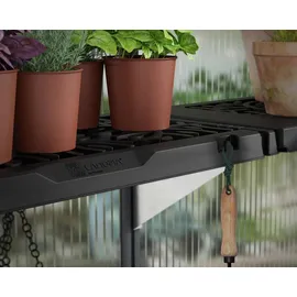 CANOPIA Regalset 10er Pack 26 x 65 cm grau
