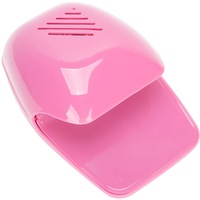 Ventilator-Nageltrockner, einfach zu verstauender leichter Nagel-Fächertrockner für Zuhause(Rosa)