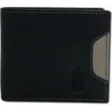 Drachenleder Herren Portemonnaie schwarz