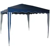 Faltpavillon Blau Pavillon Gartenzelt Partyzelt Sonnenschutz 3x3 Meter