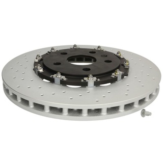 Disque de frein BREMBO 09A80433 avant, ventilé, à haute teneur en carbone, 1 pièce