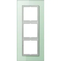 1St. Jung LSP983GLAS Rahmen 3fach Glas Mattweiß LSP 983 GLAS