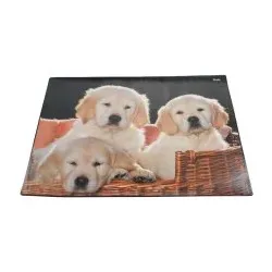 Läufer Schreibunterlage 46581 Motiv Hundewelpen 53x40cm Kunststoff