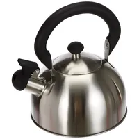 Ibili - Kaffeekocher, klassischer Pfeifton, 1,5 Liter, Edelstahl, für