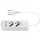 Vimar Multisocket 2 Universalsteckdosen + 2 Usb + S17+schalter weiß 0r00625.cc.b - Vimar