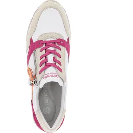 remonte Schnürschuh Damen Orange/Weiß/Rosa 38