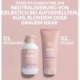 Wella Invigo Blonde Recharge Silbershampoo 300 ml