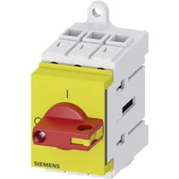 Siemens Lasttrennschalter Rot, Gelb 3polig 16mm2 16A 690 V/AC 3LD30300TK13