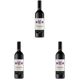 by Amazon Primitivo Puglia IGT, Rotwein, 75cl, 1er-Pack (Packung mit 3)