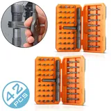 STAHLWERK 2 x Ratschen-Schraubendreher-Bit-Set RBS-42 ST 42-teilig Ratsche
