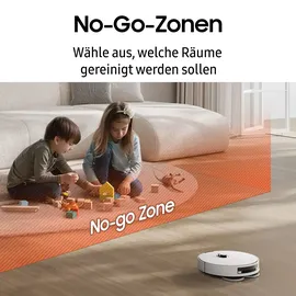 Samsung Bespoke Jet Bot Combo AI Steam Plus Satin Greige VR7MD97A14G/WD