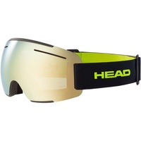 Head Unisex – Adult F-LYT Goggles Skibrille, Lime/schwarz, L