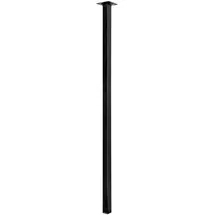 Hettich Tischbein 25 mm x 25 mm x 800 mm Schwarz