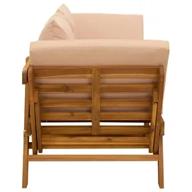 vidaXL 3-in-1 Gartenbank 3-in-1 110 x 60 x 85 cm Beige
