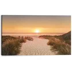 Reinders! Kunstdruck »Sonnenuntergang« Reinders! orange