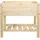 mgc24 Hochbeet Massiv S 79 x 40 x 78 cm Natur