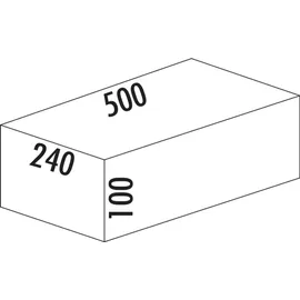 Naber 8013360 Organisationsschublade COX BASE-BOARD® 500 anthrazit