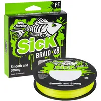 Berkley Sick Braid – 8-fach geflochtene Angelschnur, super glattes