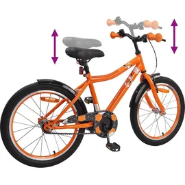 vidaXL Kinderfahrrad 20 Zoll Farbe orange