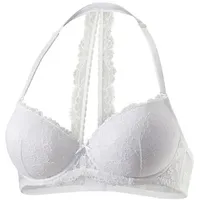 LASCANA Neckholder-BH Damen weiß Gr.90D