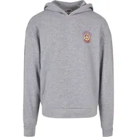 URBAN CLASSICS Big Peace Kapuzenpullover Grey S