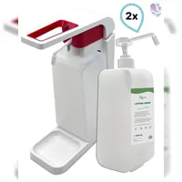 Blanc HYGIENIC Hebelspender 1.000ml Weiß/Rot