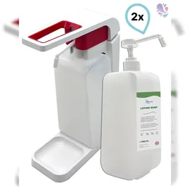 Blanc HYGIENIC Hebelspender 1.000ml Weiß/Rot