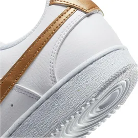 Nike Court Vision Low Next Nature Damen white/metallic gold/white 37,5