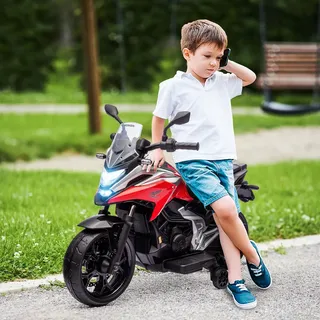 aiyaplay Kinder Elektro-Motorrad 12V rot (1-tlg)