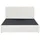 Atlantic Home Collection Alva 160 x 200 cm Weiß