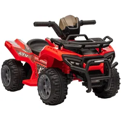 HOMCOM Kinder Elektrofahrzeug Metall, Kunststoff