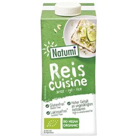 Natumi Reis Cuisine 8% Fett bio 200ml