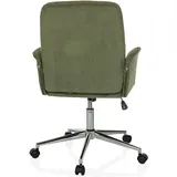 HJH Office SOLAO CORD Stoff Grün