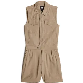G-Star Jumpsuit dunkelbeige XS