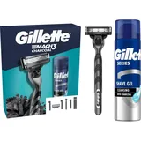 Gillette Mach3 Charcoal Geschenkset für Herren