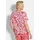 GOLDNER Viskosebluse mit Tulpenärmeln rot 40