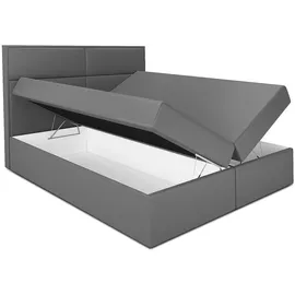 A&J MöbelLand HOPP 120 x 200 cm Grau