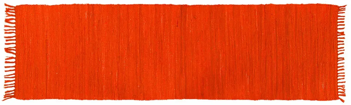 Tapis de couloir orange 60 x 200 cm AUBAGNE