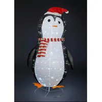 Mojawo XXL LED Pinguin / Weihnachtsmann 180CM 200 LEDs