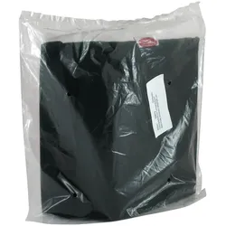 Lendenkissen mit Bezug schwarz