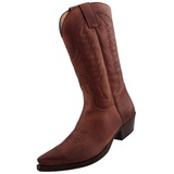 Sendra Boots Herren Cowboystiefel Braun - Braun - 41