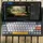nuphy Air60 V2 Kabellose Mechanische Tastatur QMK/VIA, QWERTY US, 60% Low Profile Bluetooth / 2.4GHz - Lunar Gray Brown - Grau