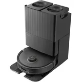 Roborock Saugroboter mit Wischfunktion Roborock QREVO MaxV Black, FlexiArm Design, 70,56 W, Reactive AI Hinderniserkennung, 7.000 PA HyperForce schwarz