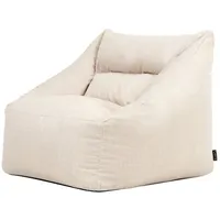 I.C.O.N. Icon Natalia Sitzsack Sessel für Erwachsene, Beige, Stoff