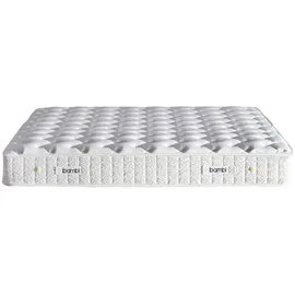 Bambi Boxspringbett 180x200 mit Bettkasten mit Matratzen Golden Prime Set Stauraum 7-Komfortzonen H4 Gold/Beige - Gold/Beige