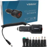 Vsg24 Kfz Stecker Rückfahrmonitor Zigarettenanzünder mit 8 Adapter Rückfahrkamera