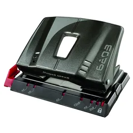 Maped M620311 Locher Advanced aus Metall, 25 Blatt, grau-metallic